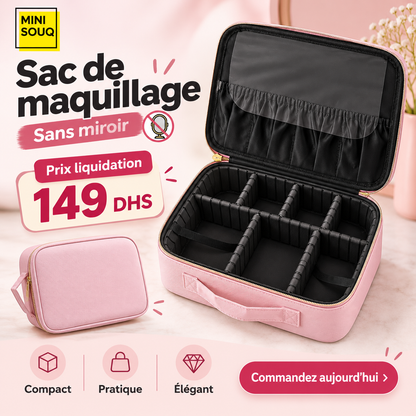 Sac organisateur de Maquillage Sans mirroir (Liquidation )