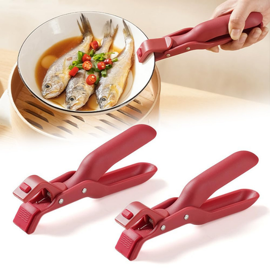 4 Poignées en Silicone Antidérapante pour Plats et Ustensiles Chauds