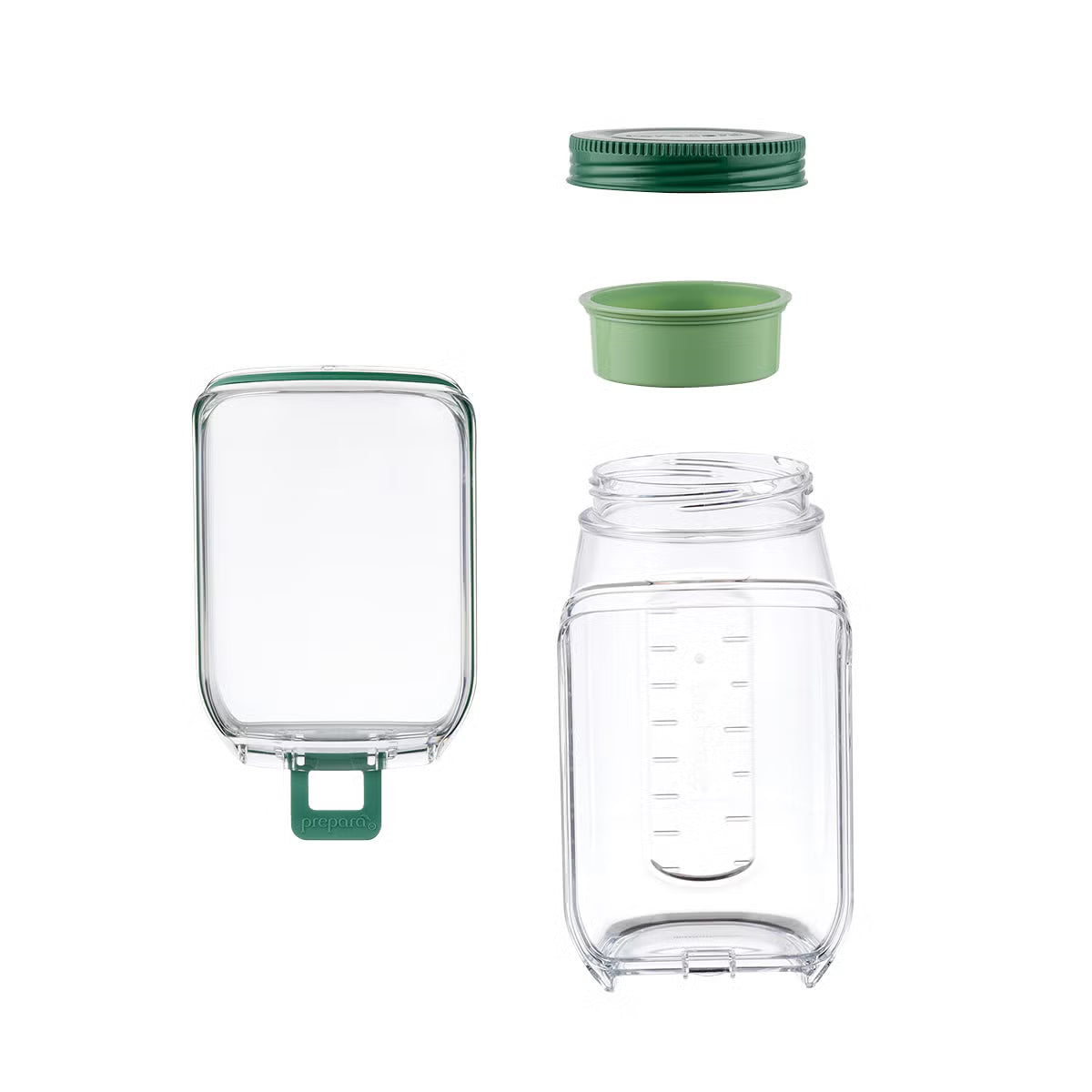 2 Pcs Bocal Salade FreshPod™