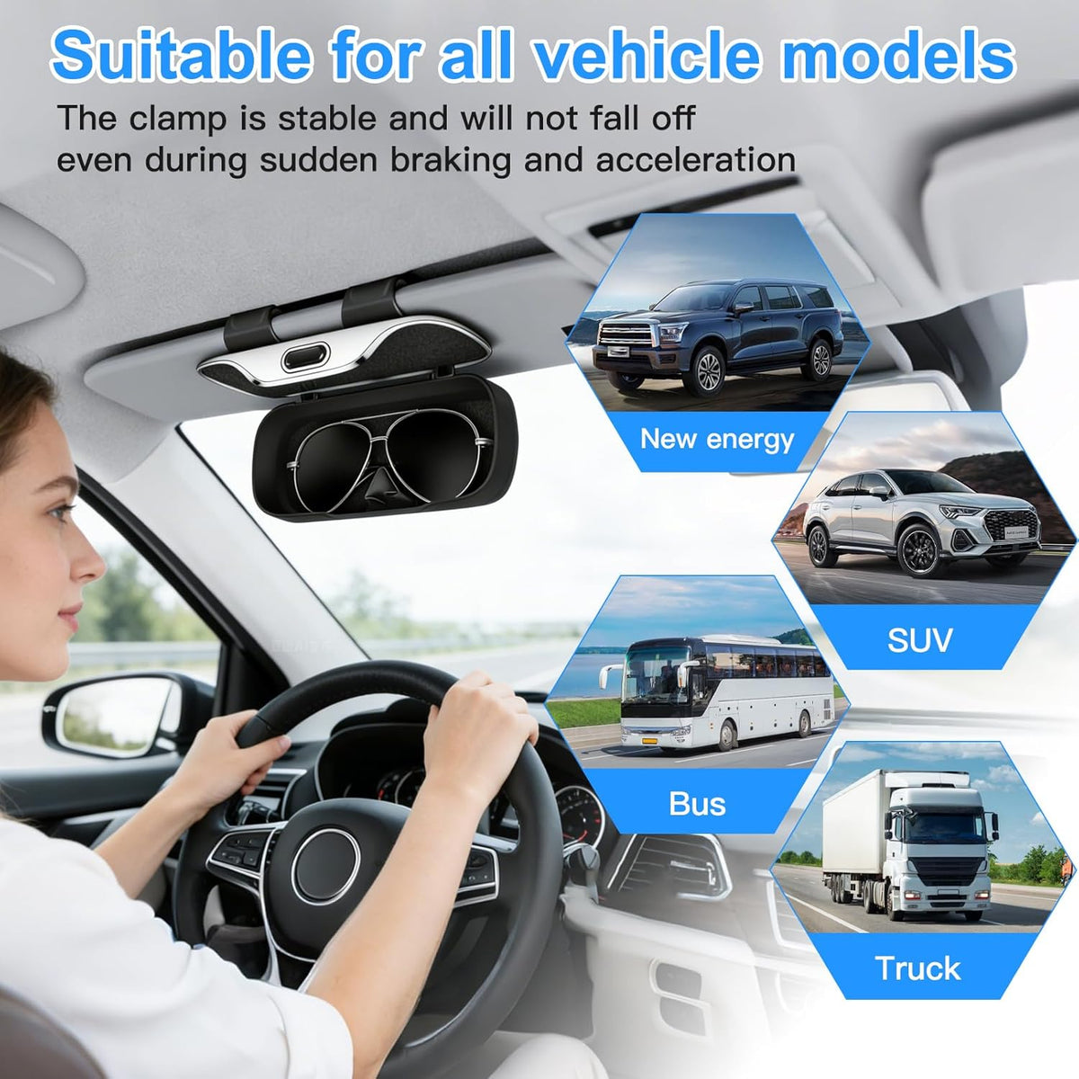 Compatibilité boîtier lunettes voiture