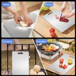 Pack 3x Planches de découpe INOX