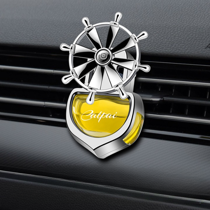 2 Désodorisants de voiture rotatif avec ventilateur