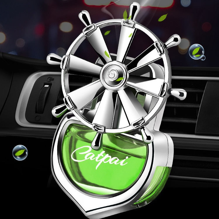 2 Désodorisants de voiture rotatif avec ventilateur