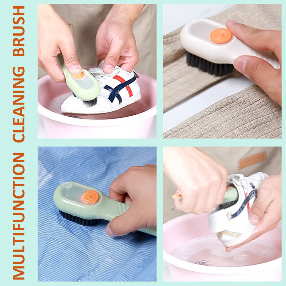 3 Brosse Nettoyante Multifonction pour Chaussures et Maison