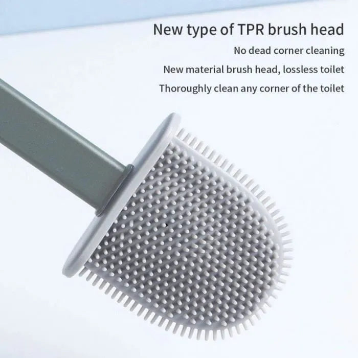 3 Balais de toilettes en silicone