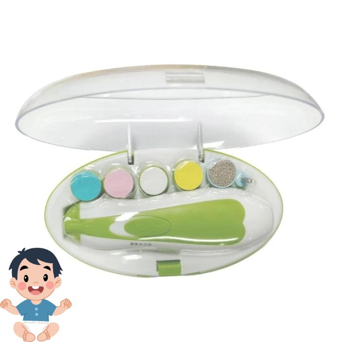 Coupe ongle bébé électrique 6 en 1 - CuttieNail™