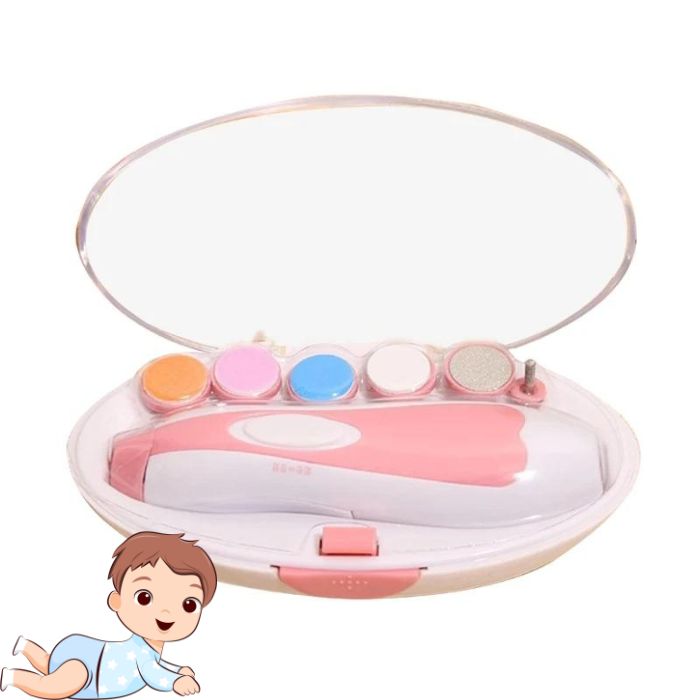 Coupe ongle bébé électrique 6 en 1 - CuttieNail™