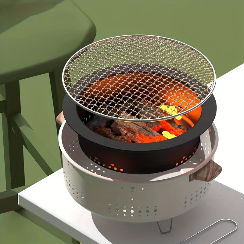 Barbecue coréen portable d'extérieur – Compact et élégant