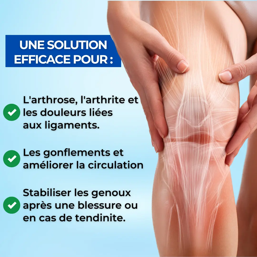 Maintien de compression V2 pour Genoux et Jambes