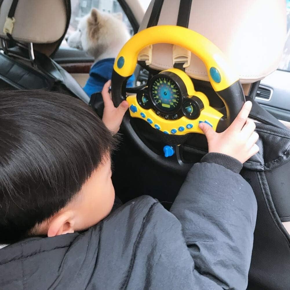 Volant de conduite simulée portable pour enfants