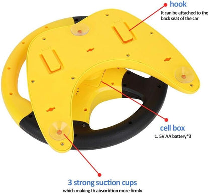 Volant de conduite simulée portable pour enfants