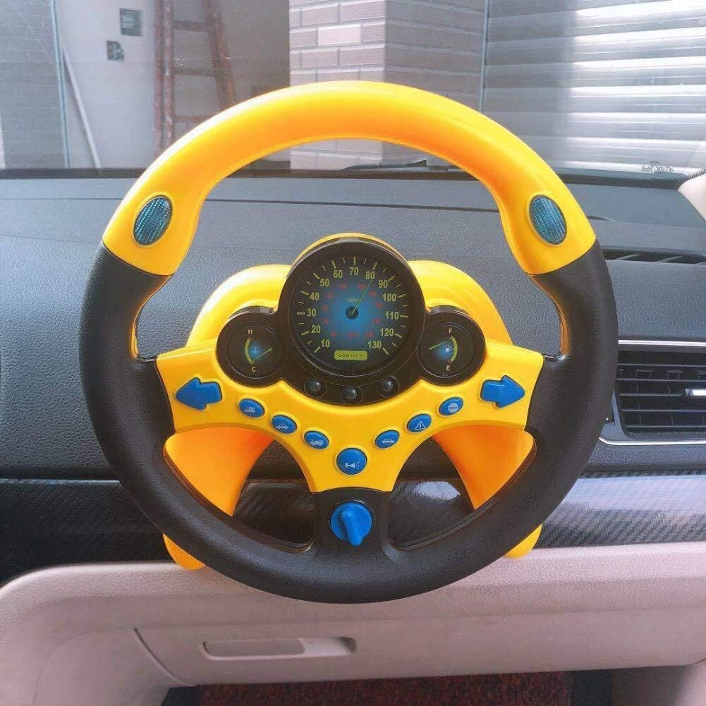Volant de conduite simulée portable pour enfants